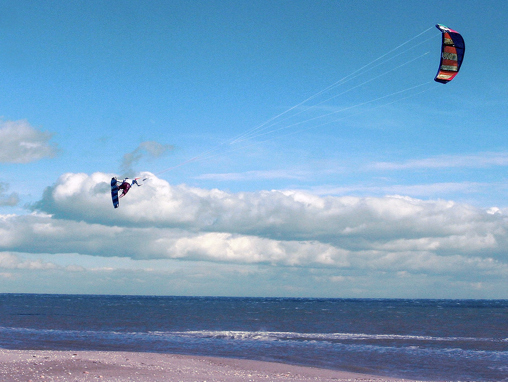 kitesurfing la Franqui