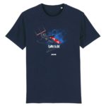 Dark Slide tee with Darth Vader freestyle kitesurfing graphic