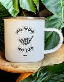 No WIND NO LIFE mug